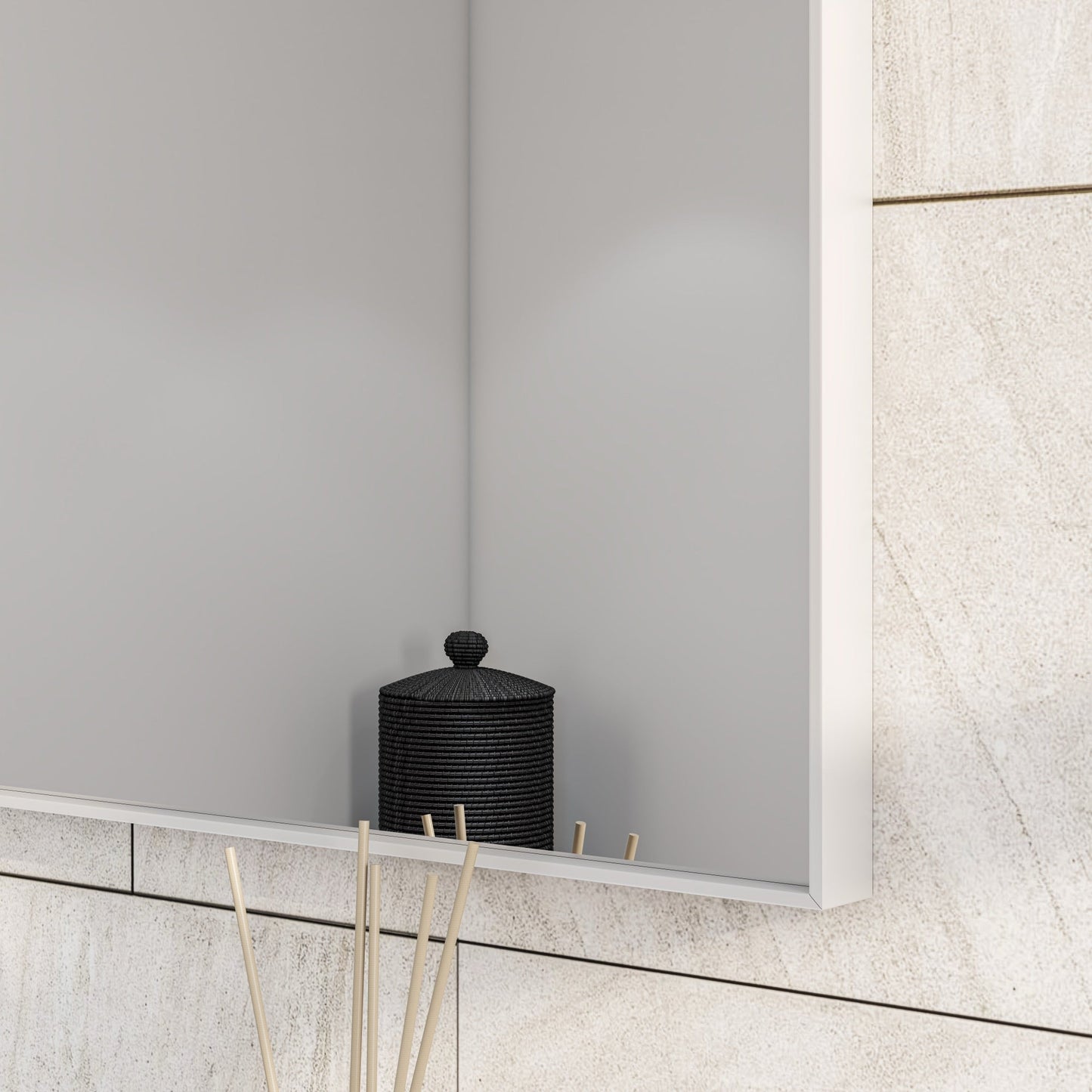 Eviva Lueza Frameless Mirror