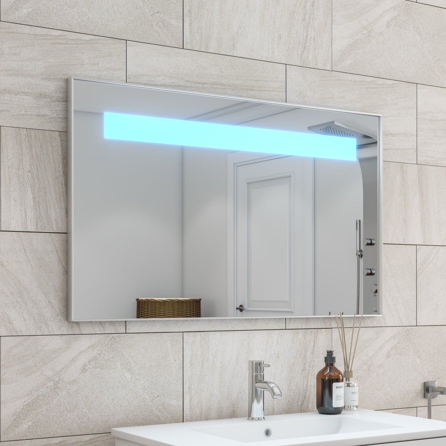 Eviva Lueza Frameless Mirror