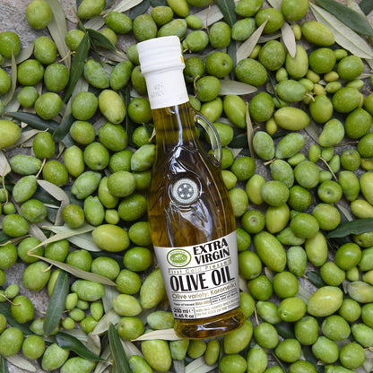 KORVEL Greek Extra Virgin Olive Oil, Amphora Bottle, 8.45 fl oz (250ml)