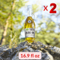 KORVEL Greek Extra Virgin Olive Oil, Amphora 16.9 fl oz (500ml) - 2 pack