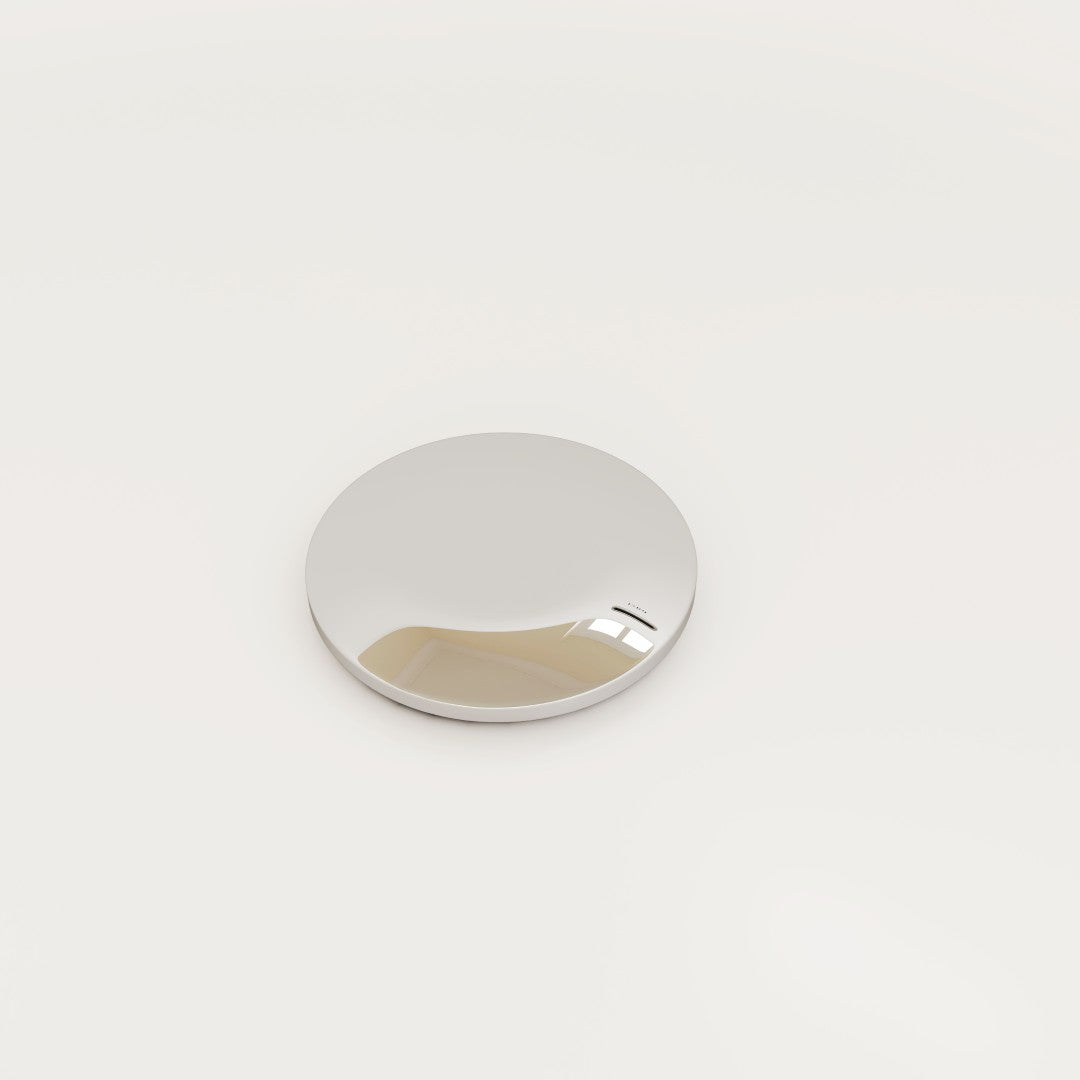 Eviva Luna Glossy White Acrylic Slipper Freestanding Bathtub