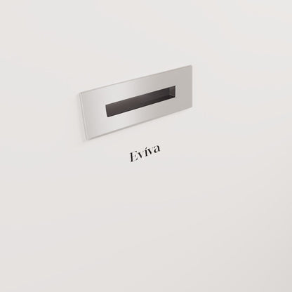 Eviva Opal Glossy White Acrylic Oval Freestanding Bathub