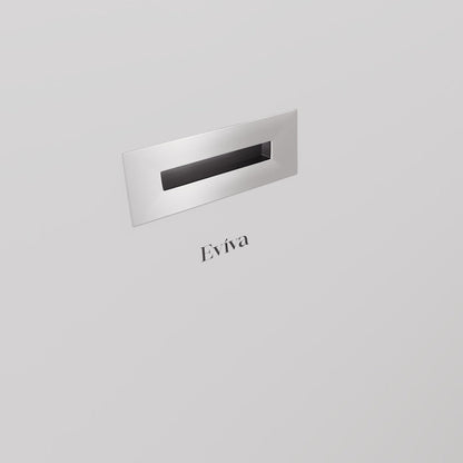 Eviva Opal Glossy White Acrylic Oval Freestanding Bathub