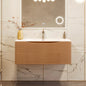 Eviva Leah Wall Mount Bath Vanity with Solid Surface Top and Integrated Sink (32"-39")