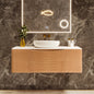 Eviva Leah Wall Mount Bath Vanity with Solid Surface Top and Integrated Sink (32"-39")