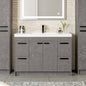 Eviva Lugano Bath Vanity with Acrylic Top and Integrated Sink (24"-84")