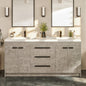 Eviva Lugano Bath Vanity with Acrylic Top and Integrated Sink (24"-84")