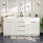 Eviva Lugano Bath Vanity with Acrylic Top and Integrated Sink (24"-84")
