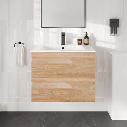 Eviva Joy Bath Vanity with Porcelain Top and Integrated Sink (24"-40")