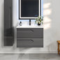 Eviva Joy Bath Vanity with Porcelain Top and Integrated Sink (24"-40")