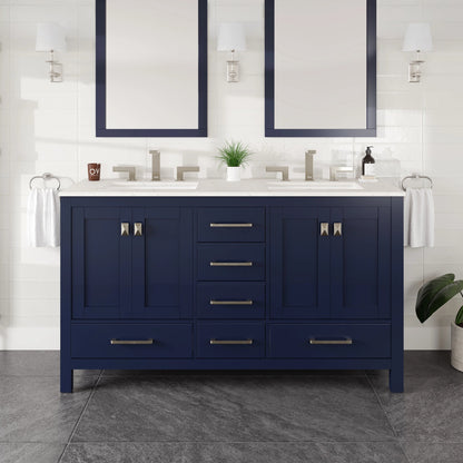 Eviva Aberdeen Bath Vanity with Counter Top and Undermount Porcelain Sink (24"-96")