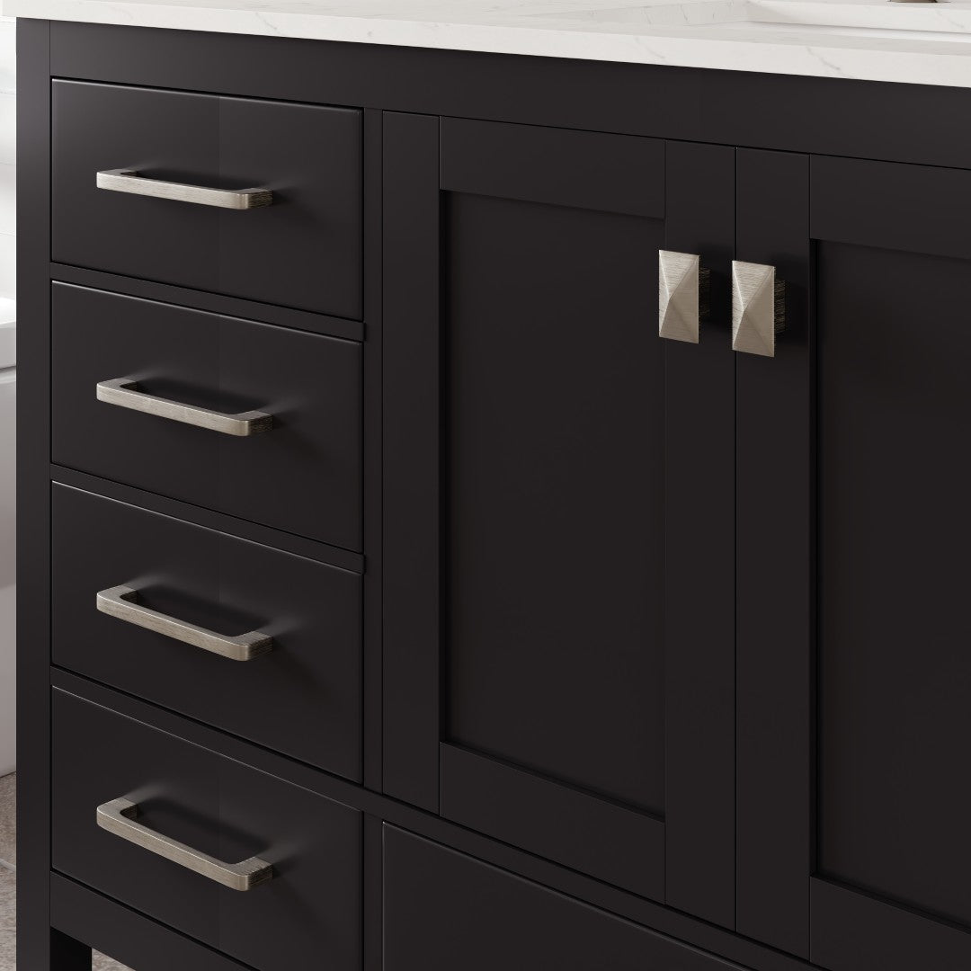 Eviva Aberdeen Bath Vanity with Counter Top and Undermount Porcelain Sink (24"-96")
