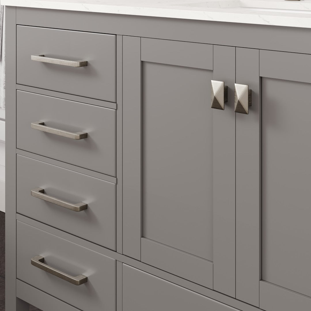 Eviva Aberdeen Bath Vanity with Counter Top and Undermount Porcelain Sink (24"-96")