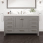Eviva Aberdeen Bath Vanity with Counter Top and Undermount Porcelain Sink (24"-96")