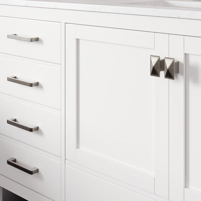 Eviva Aberdeen Bath Vanity with Counter Top and Undermount Porcelain Sink (24"-96")