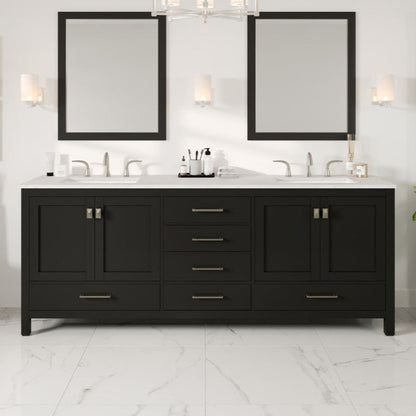 Eviva Aberdeen Bath Vanity with Counter Top and Undermount Porcelain Sink (24"-96")