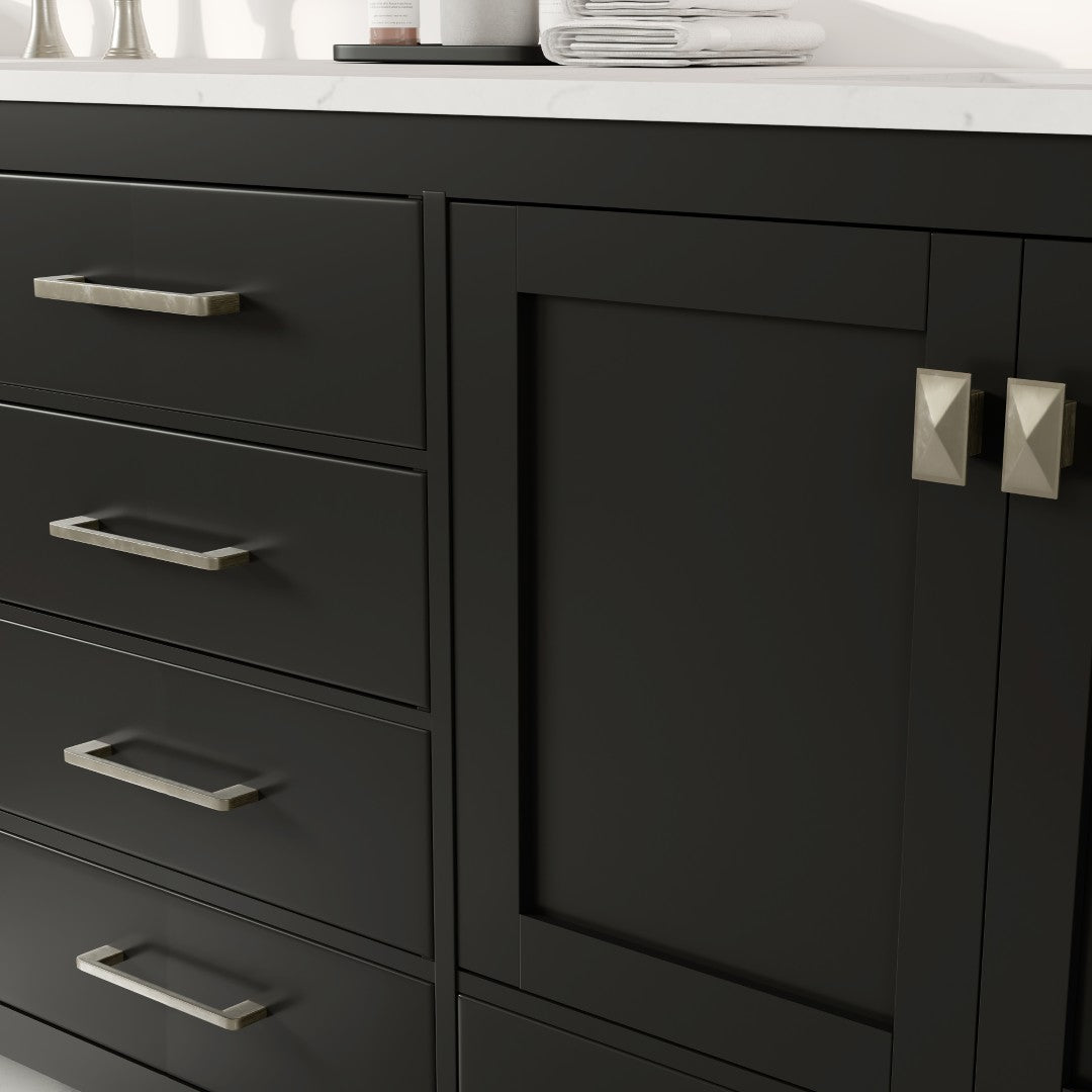 Eviva Aberdeen Bath Vanity with Counter Top and Undermount Porcelain Sink (24"-96")