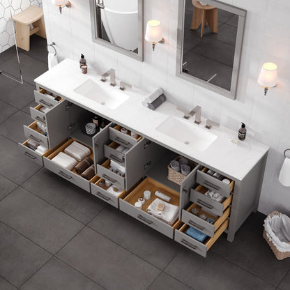 Eviva Aberdeen Bath Vanity with Counter Top and Undermount Porcelain Sink (24"-96")
