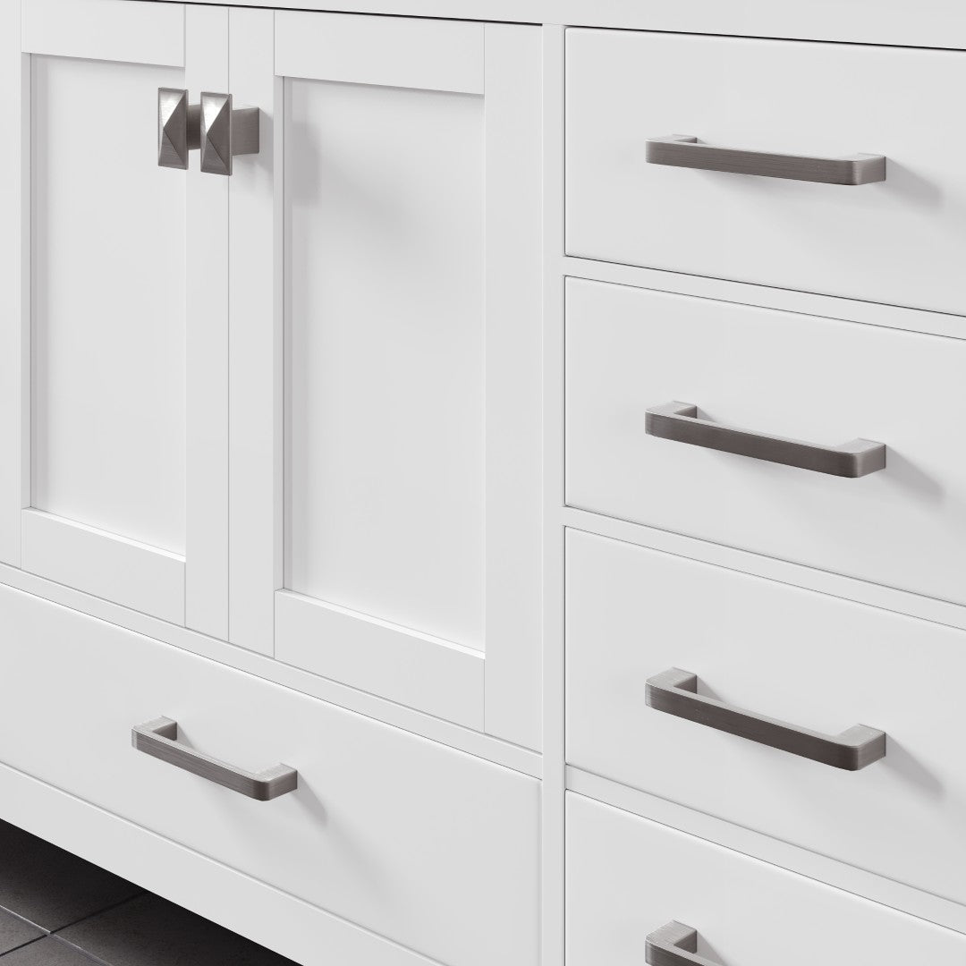 Eviva Aberdeen Bath Vanity with Counter Top and Undermount Porcelain Sink (24"-96")