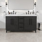 Eviva Graham Bath Vanity with Engineered Stone Top and Integrated Sink (30"-72")