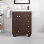 Eviva Acclaim Bath Vanity with Counter Top and Undermount Porcelain Sink (24"-30")