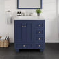 Eviva Acclaim Bath Vanity with Counter Top and Undermount Porcelain Sink (24"-30")