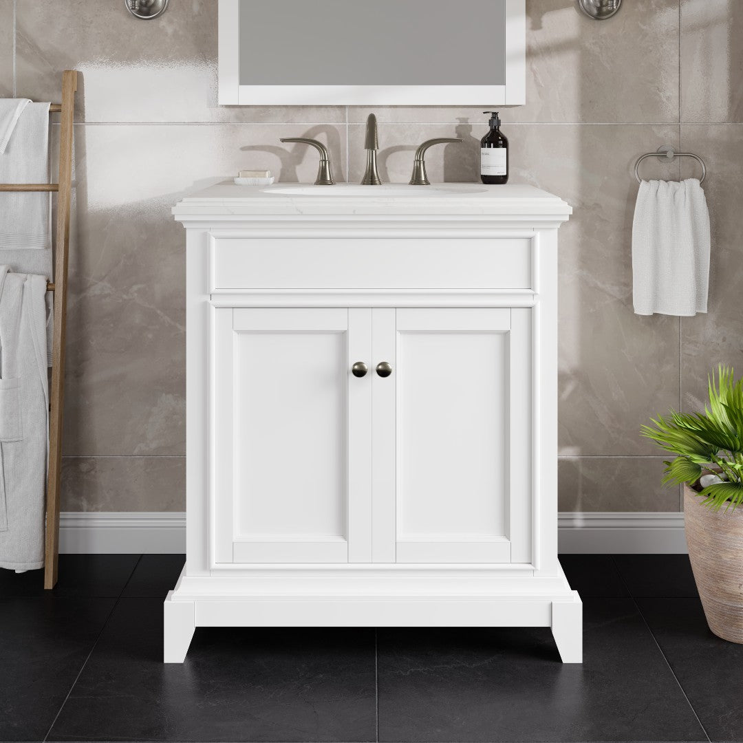 Eviva Elite Stamford Bath Vanity with Counter Top and Undermount Porcelain Sink (24"-72")