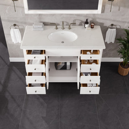 Eviva Elite Stamford Bath Vanity with Counter Top and Undermount Porcelain Sink (24"-72")