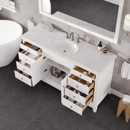 Eviva Elite Stamford Bath Vanity with Counter Top and Undermount Porcelain Sink (24"-72")