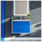 Eviva Vienna Wall Mount Bath Vanity with Acrylic Top and Integrated Sink (36"-75")