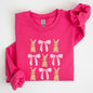 Easter Bunnies, Pink Bows, Coquette, Soft Girl Era Sweatshirt