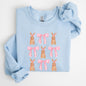 Easter Bunnies, Pink Bows, Coquette, Soft Girl Era Sweatshirt