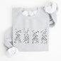 Easter Bunnies, Polka Dot, Dalmatian Print, Trend, Pattern Sweatshirt