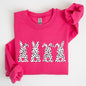 Easter Bunnies, Polka Dot, Dalmatian Print, Trend, Pattern Sweatshirt