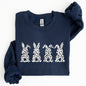 Easter Bunnies, Polka Dot, Dalmatian Print, Trend, Pattern Sweatshirt