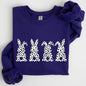 Easter Bunnies, Polka Dot, Dalmatian Print, Trend, Pattern Sweatshirt