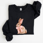 Easter Bunny, Pink Bow, Coquette, Soft Girl Era Sweatshirt