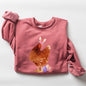 Easter Chicken, Rabbit, Eggs, Funny Sweatshirt