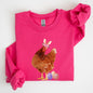 Easter Chicken, Rabbit, Eggs, Funny Sweatshirt