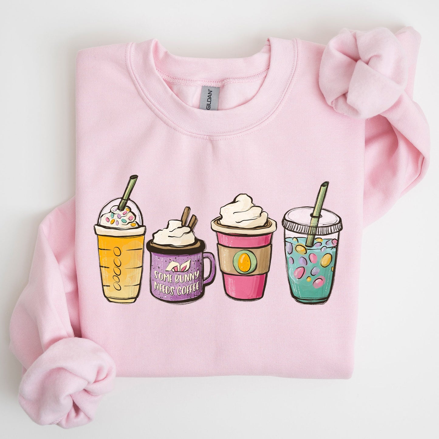 Easter, Coffee Lovers, Coffee Drinks Sweatshirt