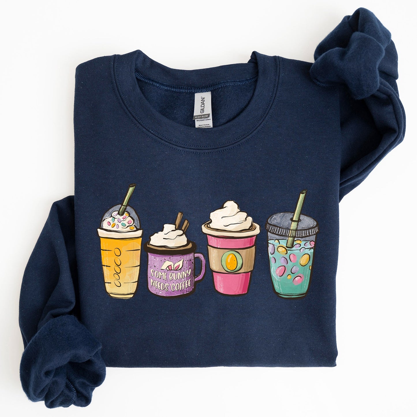 Easter, Coffee Lovers, Coffee Drinks Sweatshirt