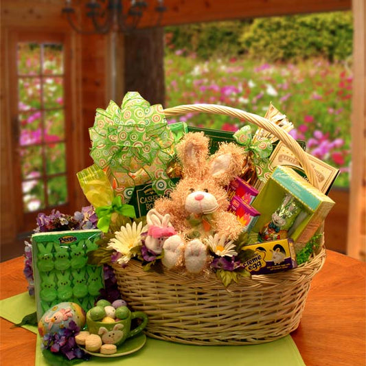 An Easter Festival Deluxe Gift Basket  - Easter Basket