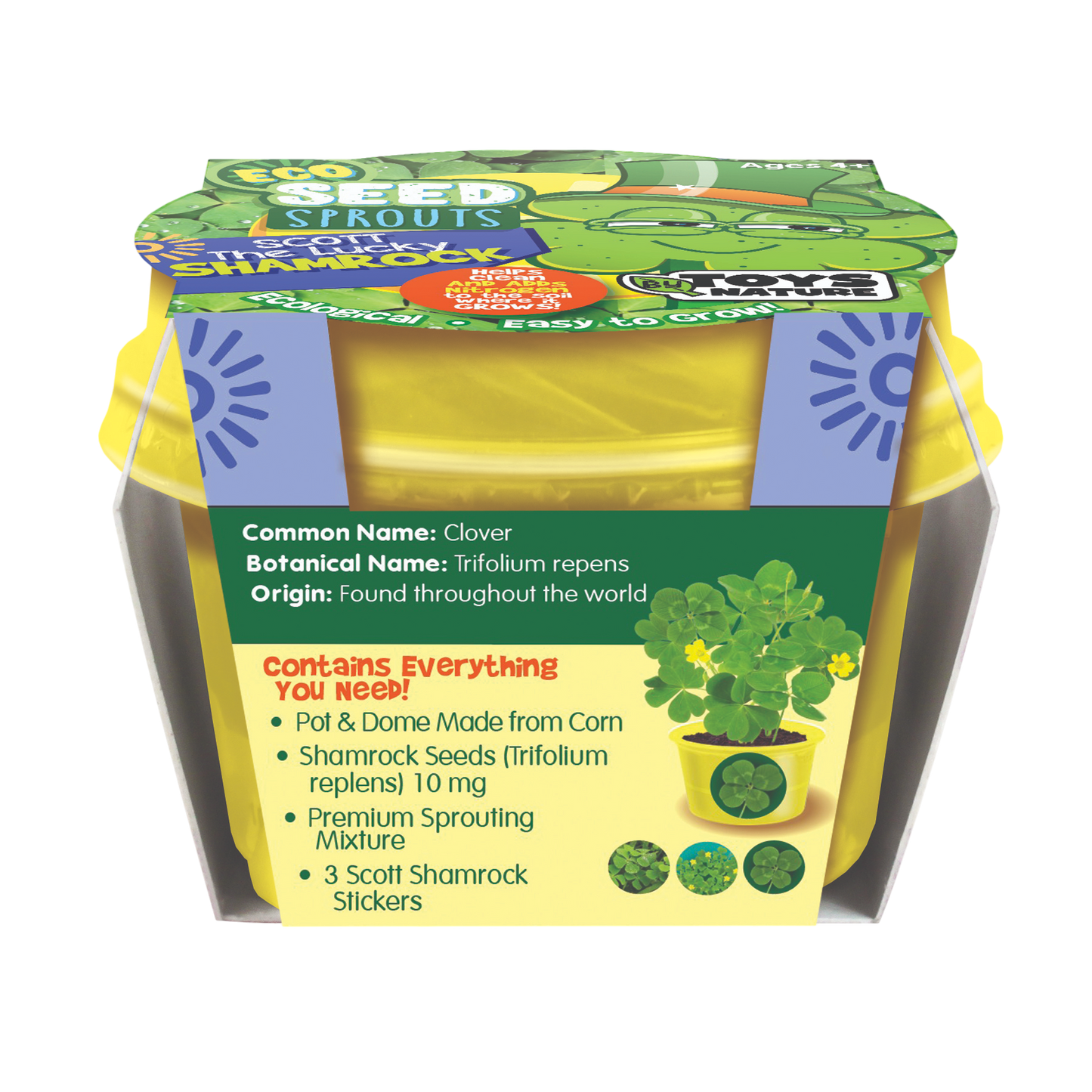 Eco Seed Sprouts 6 Variety Assortment Pack – 1 of Each