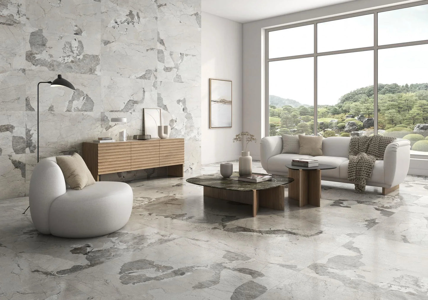 Coliseum Antic Patta Stone White