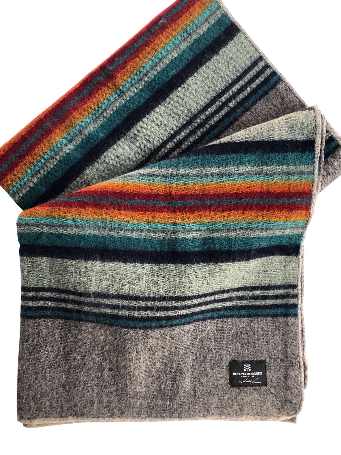 El Viajero Blanket - Grey Sunrise | Kitchen + Metal