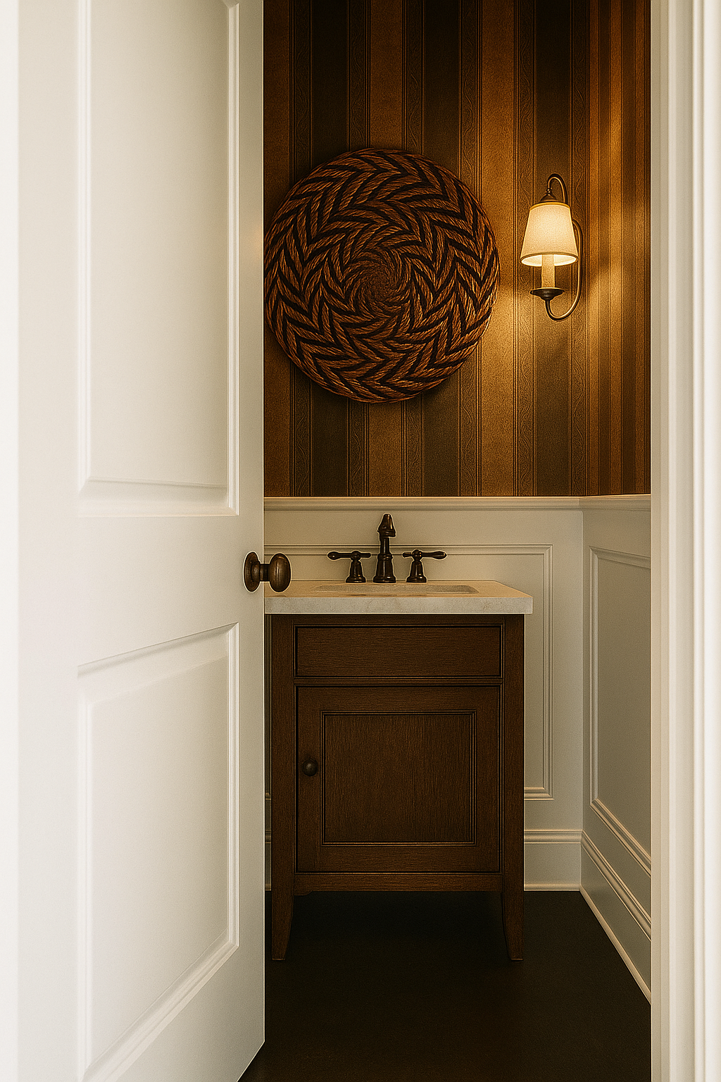 Renaissance Stripe Wallpaper