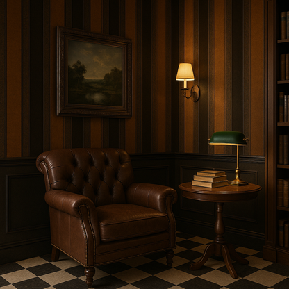 Renaissance Stripe Wallpaper