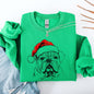 English Bulldog, Santa, Dog, Christmas, Dog Lover, Pet Sweatshirt