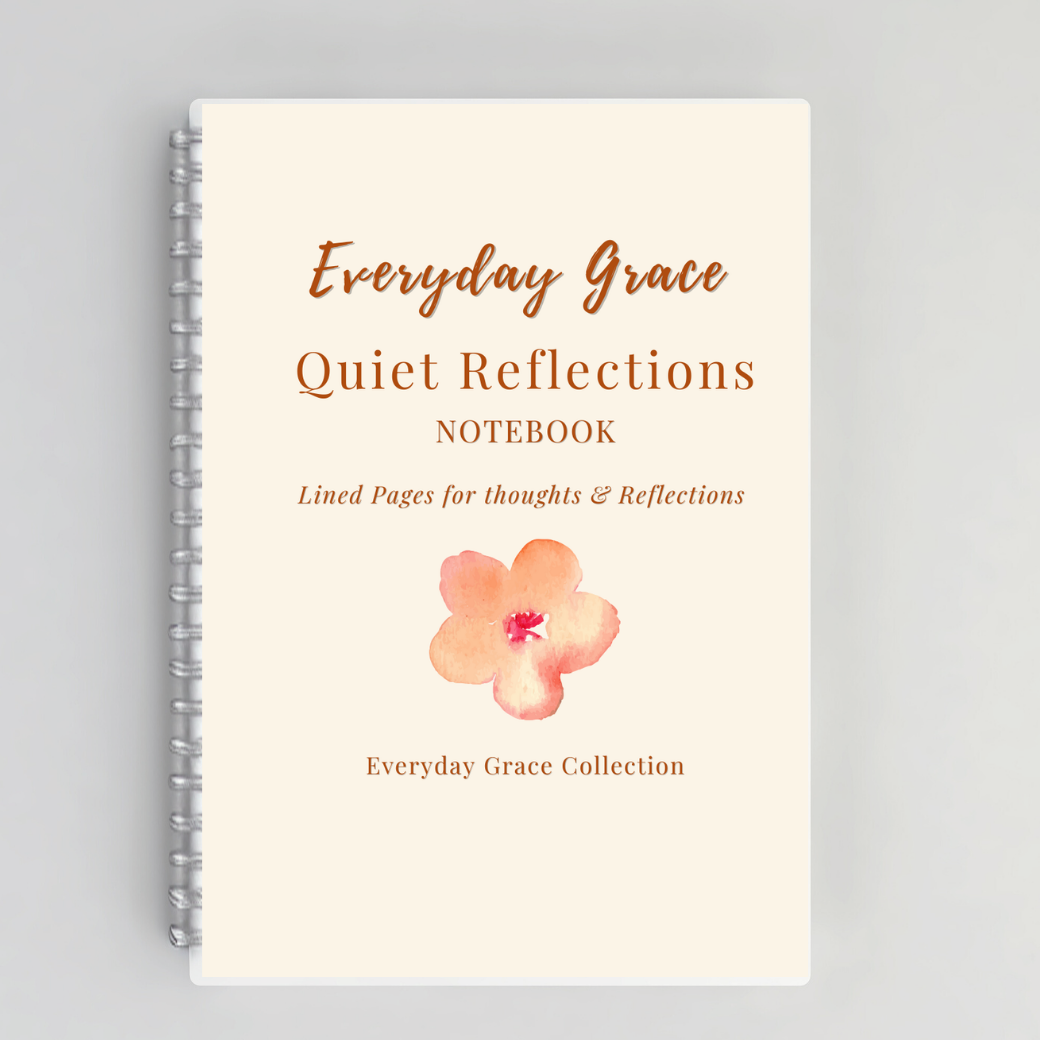 Quiet Reflections – Faith-Filled Inspirational Notebook for Christian Women | Scripture-Inspired Luxury Journal for Prayer, Reflection & Intentional Living