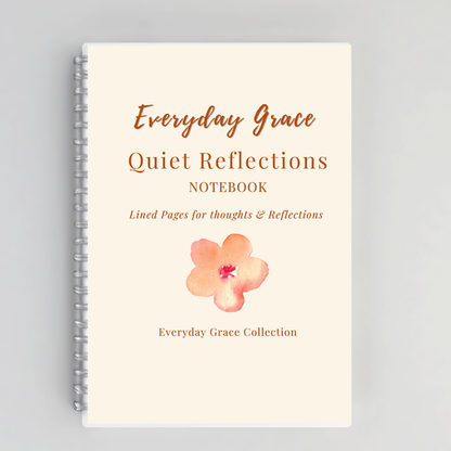 Quiet Reflections – Faith-Filled Inspirational Notebook for Christian Women | Scripture-Inspired Luxury Journal for Prayer, Reflection & Intentional Living